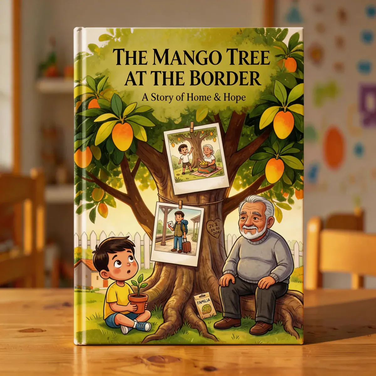 Cover art for The mango tree at the border